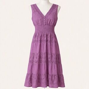 Kings Road | Dresses | Denim Blue Knee Length Dress | Poshmark
